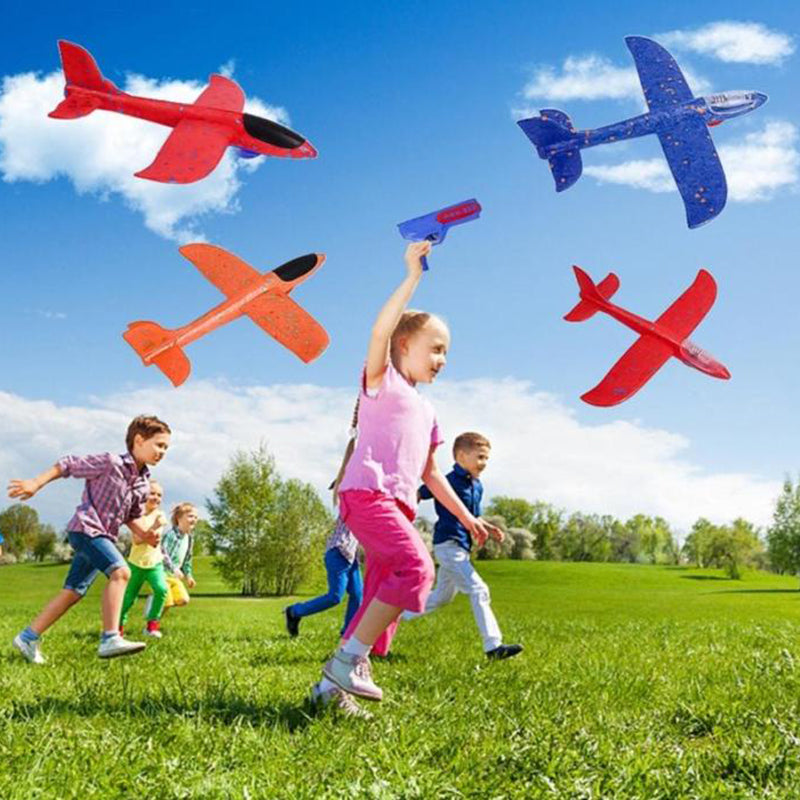 Catapult Aircraft Gun Toy With Light