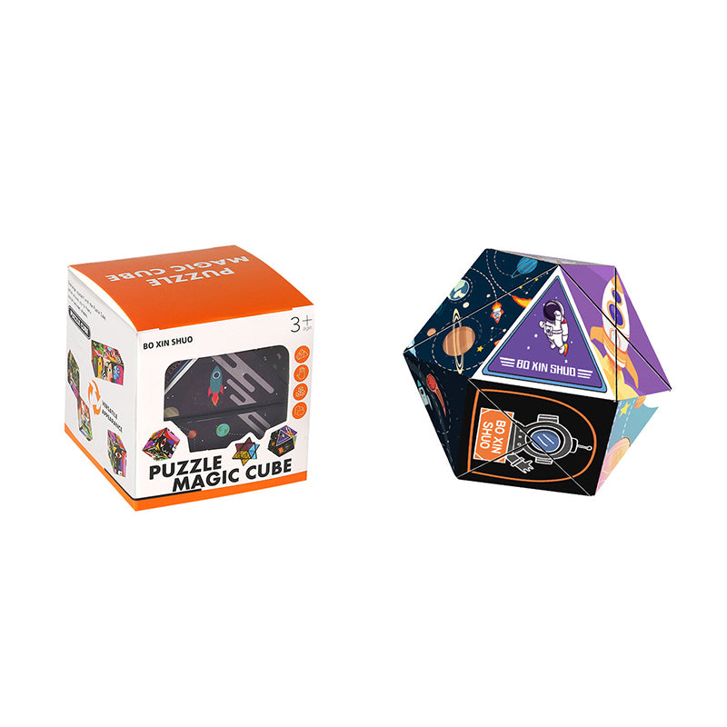 Solid Geometry 3D Infinite Magic Cube Children's Educational Toys