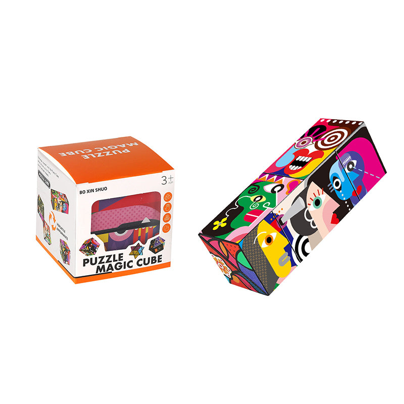 Solid Geometry 3D Infinite Magic Cube Children's Educational Toys