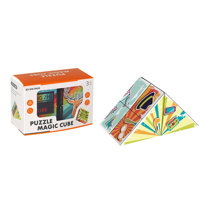 Solid Geometry 3D Infinite Magic Cube Children's Educational Toys