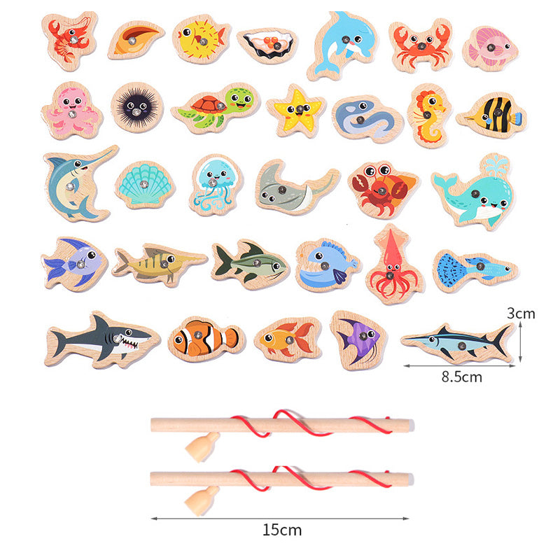 Ocean Magnetic Fishing Toy – Educational & Fun Game for Kids