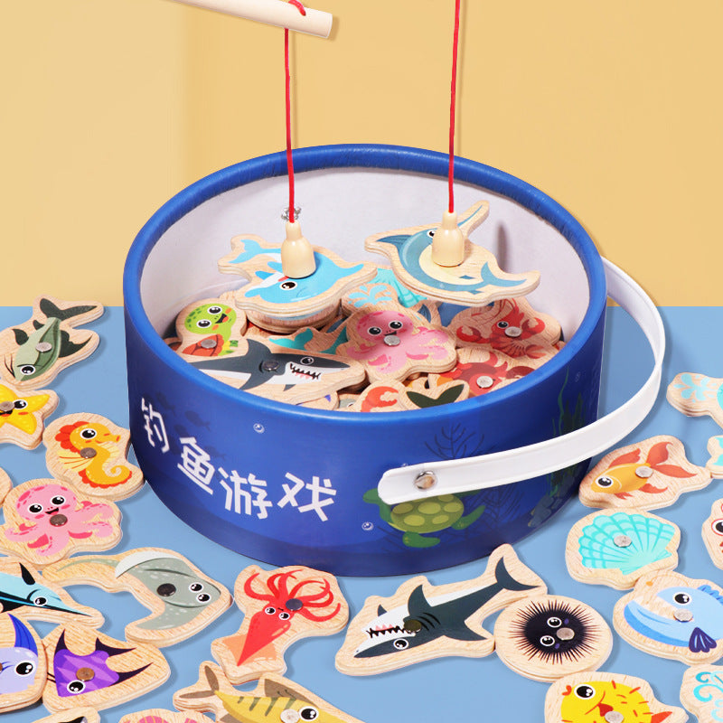 Ocean Magnetic Fishing Toy – Educational & Fun Game for Kids