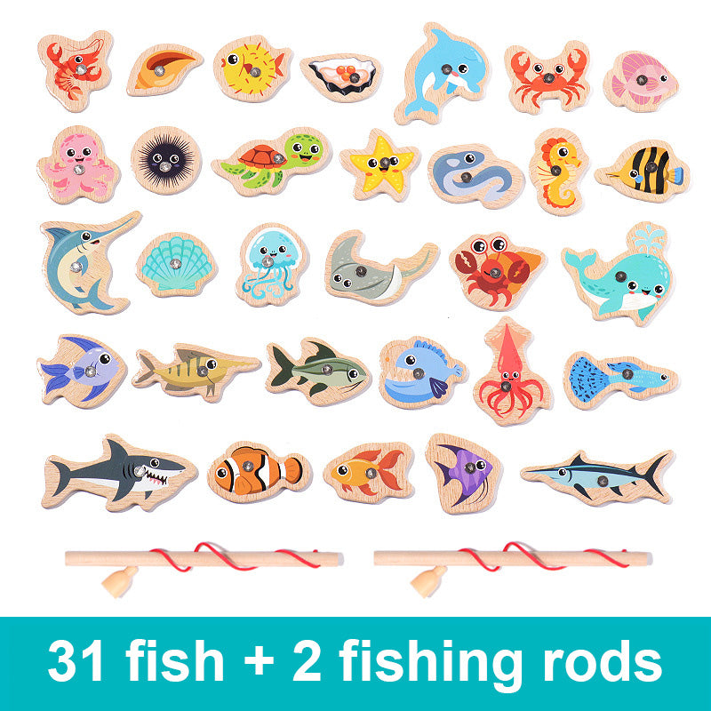 Ocean Magnetic Fishing Toy – Educational & Fun Game for Kids
