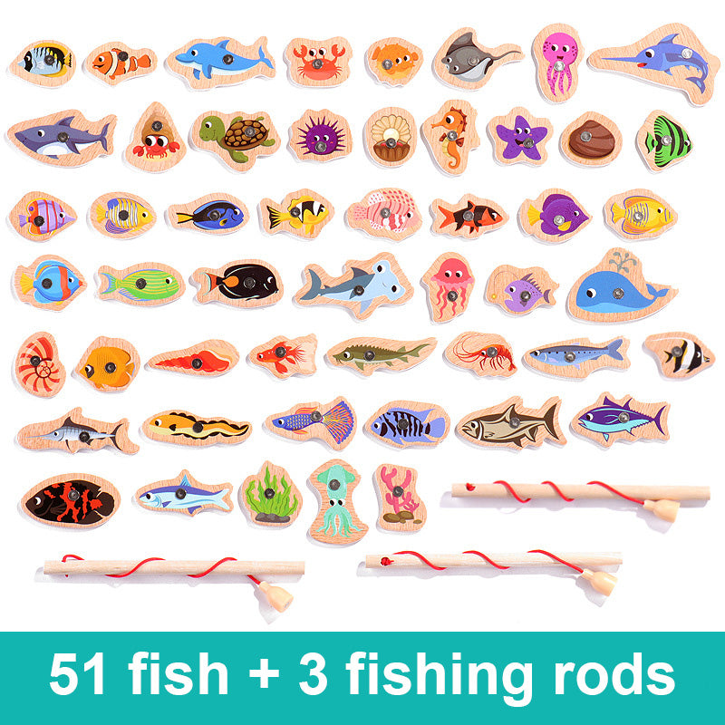 Ocean Magnetic Fishing Toy – Educational & Fun Game for Kids