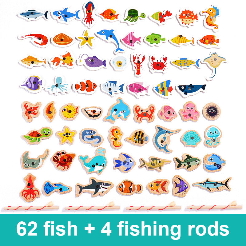 Ocean Magnetic Fishing Toy – Educational & Fun Game for Kids