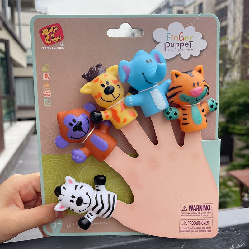 DIY Cartoon Finger Puppet Finger Doll Toy