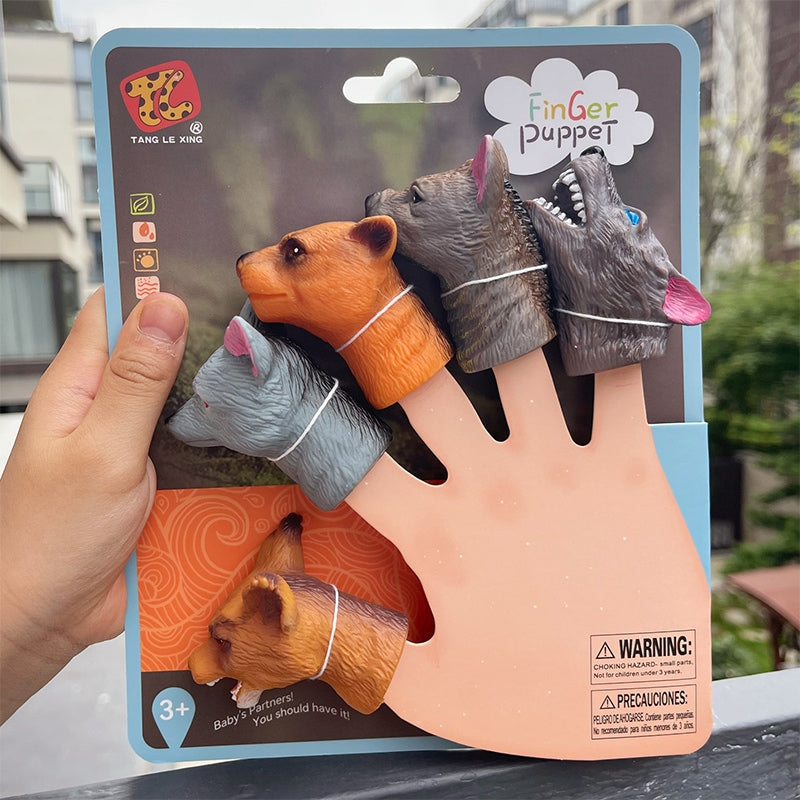 DIY Cartoon Finger Puppet Finger Doll Toy