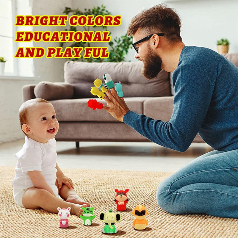 DIY Cartoon Finger Puppet Finger Doll Toy