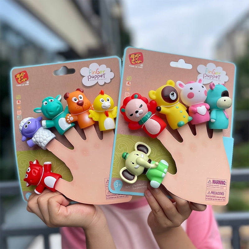 DIY Cartoon Finger Puppet Finger Doll Toy