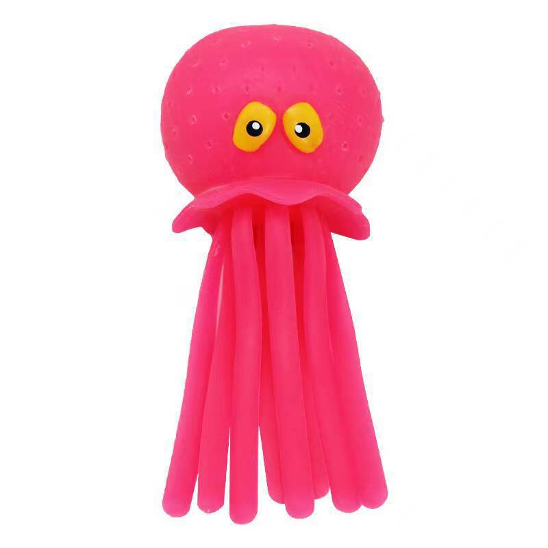 Octopus Water-Spraying Squeeze Toy