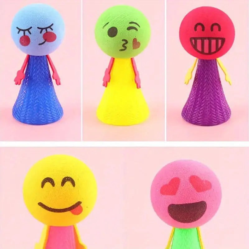 5pcs Colorful Bounce Toys