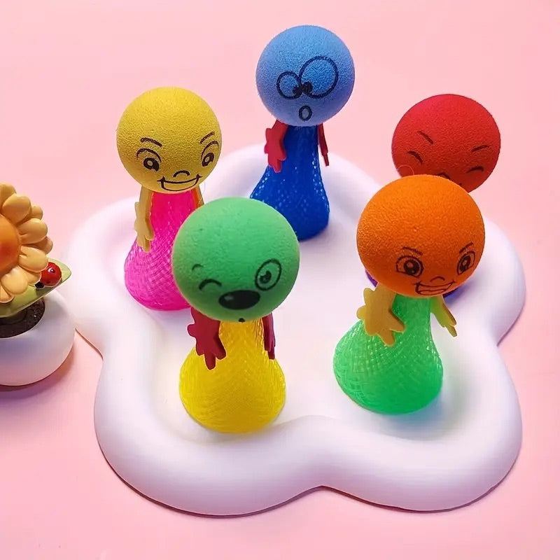 5pcs Colorful Bounce Toys