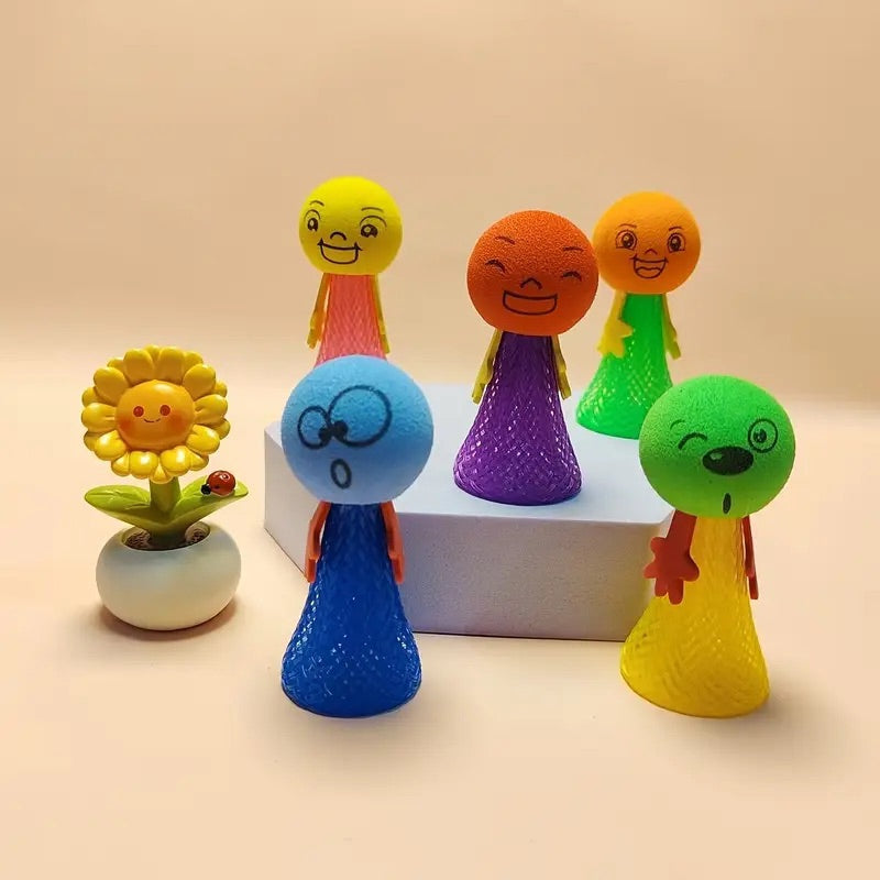 5pcs Colorful Bounce Toys