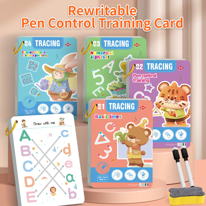 Rewritable Pen Control Training Card