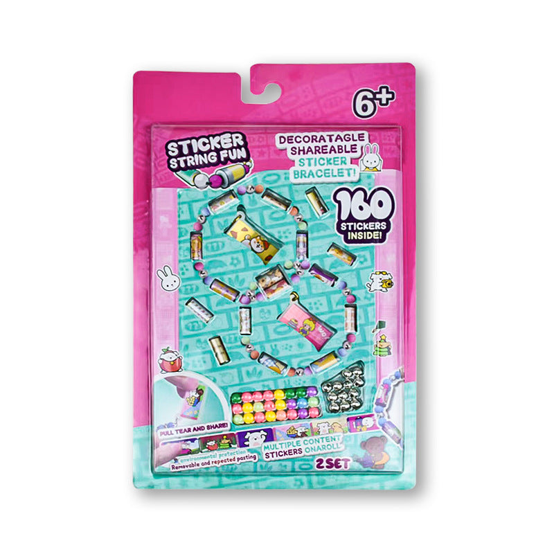 Children’s DIY Sticker Bracelet – Handmade Jewelry Kit
