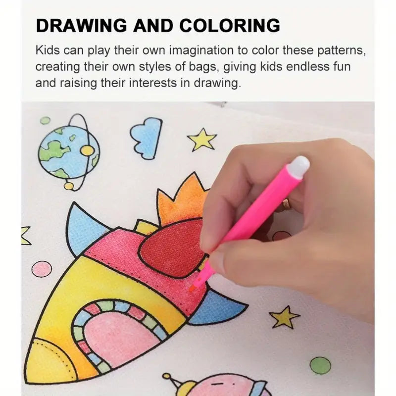Children’s DIY Drawing Bag