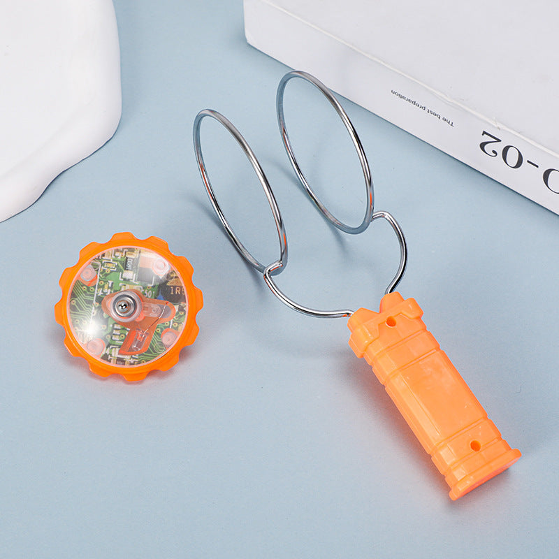 Hand-Spinning Magnetic LED Gyro Toy