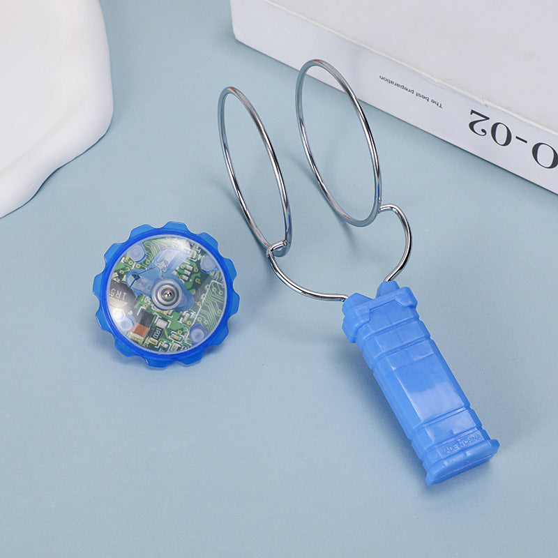 Hand-Spinning Magnetic LED Gyro Toy