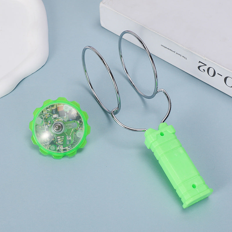Hand-Spinning Magnetic LED Gyro Toy