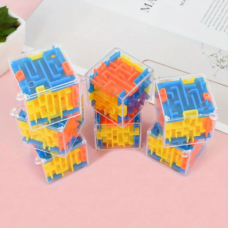 3D Cube Maze Puzzle – Six-Sided Challenge Game