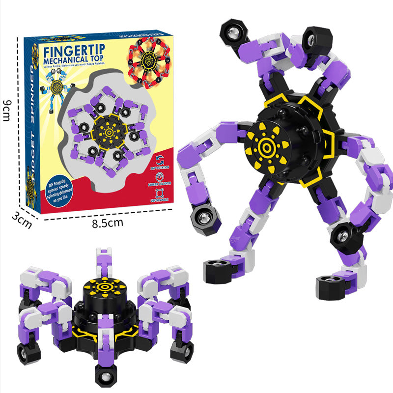 Transformable Fingertip Spinner