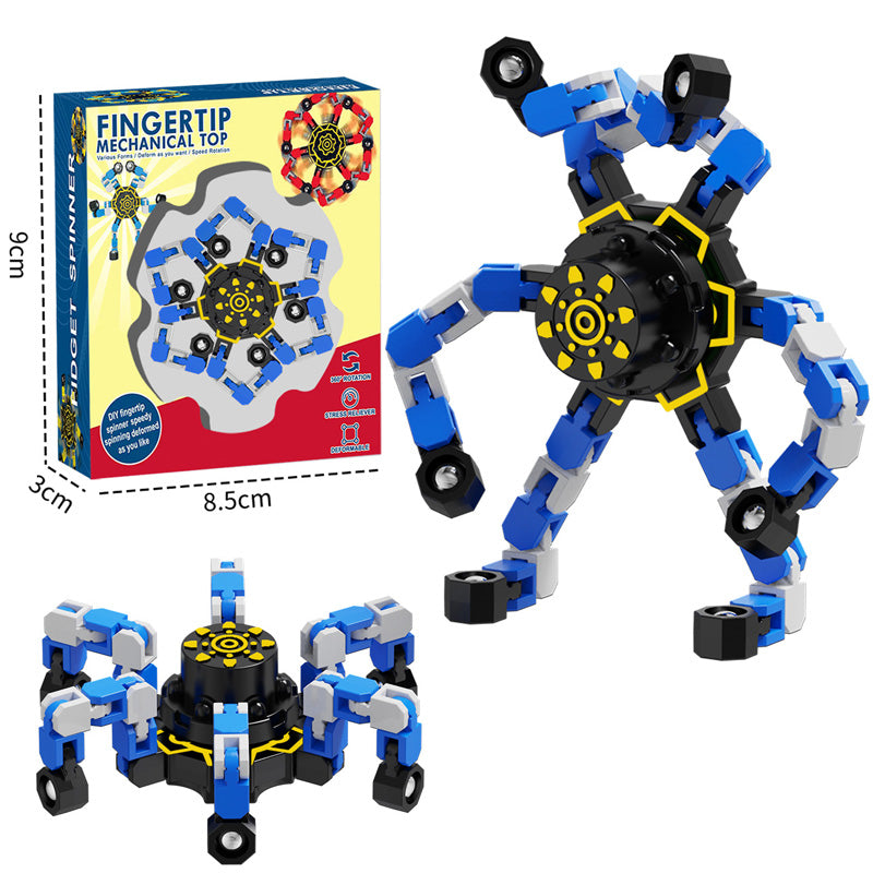 Transformable Fingertip Spinner