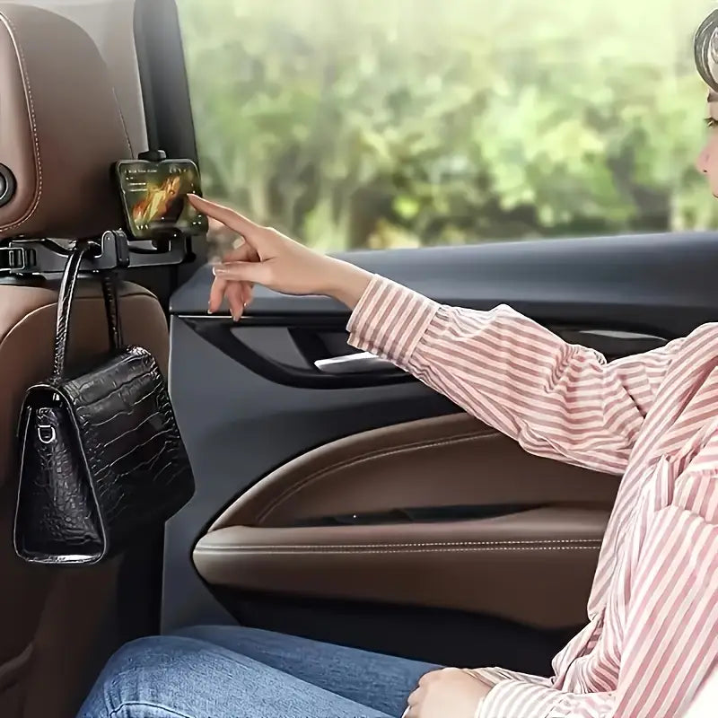 Adjustable Car Seat Phone Holder