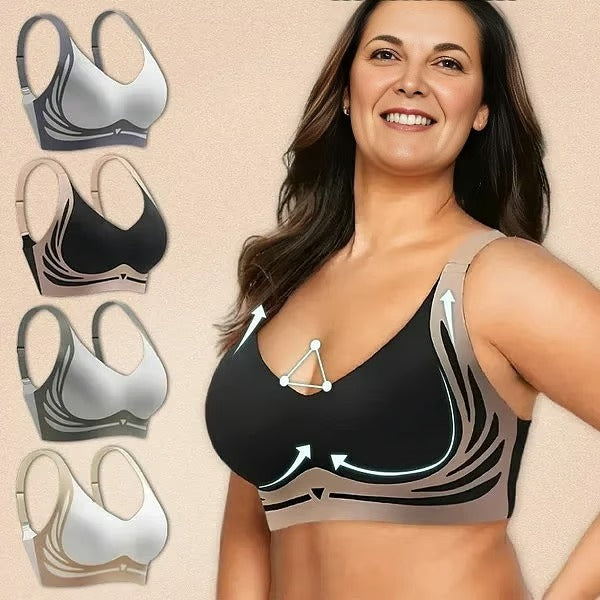 Wireless Push-up Bra - No more sagging breasts