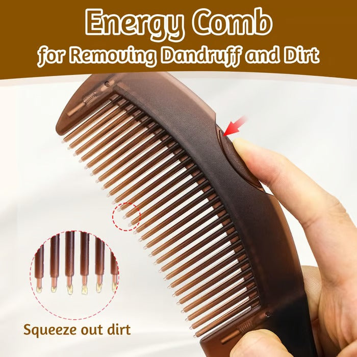 Wash-Free Hair & Dandruff-Free Massage Comb