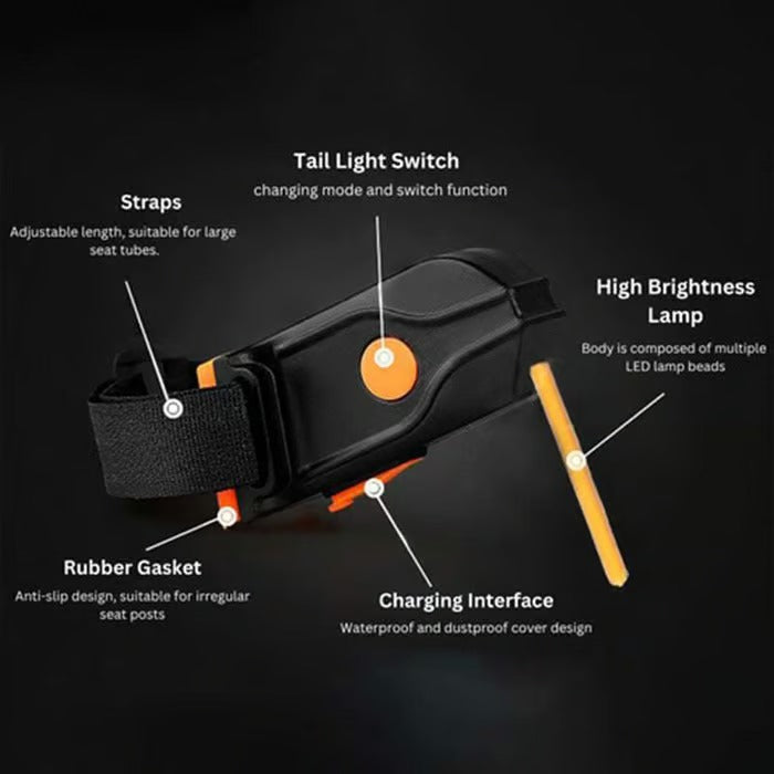 LED Bike & Motorcycle Rear Light