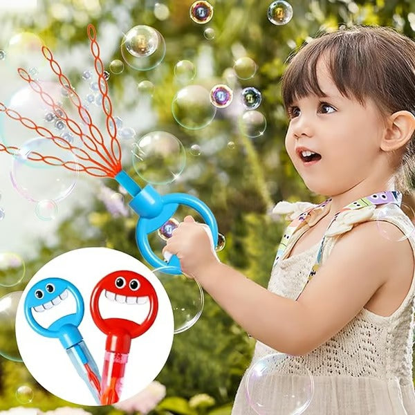 2025 Hot Sale 36 Hole Smiling Face Bubble Stick