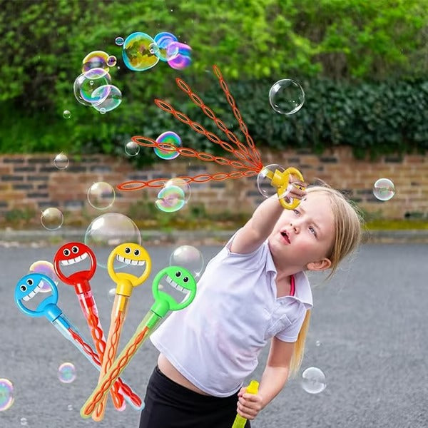 2025 Hot Sale 36 Hole Smiling Face Bubble Stick