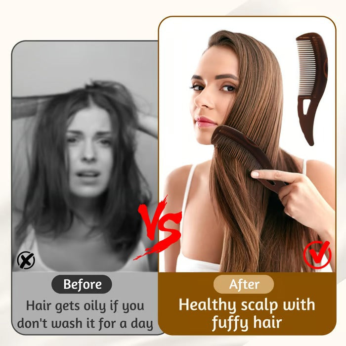 Wash-Free Hair & Dandruff-Free Massage Comb