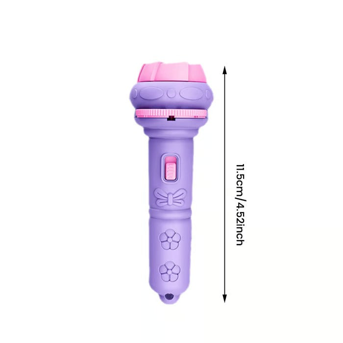 Cartoon children's projection flashlight