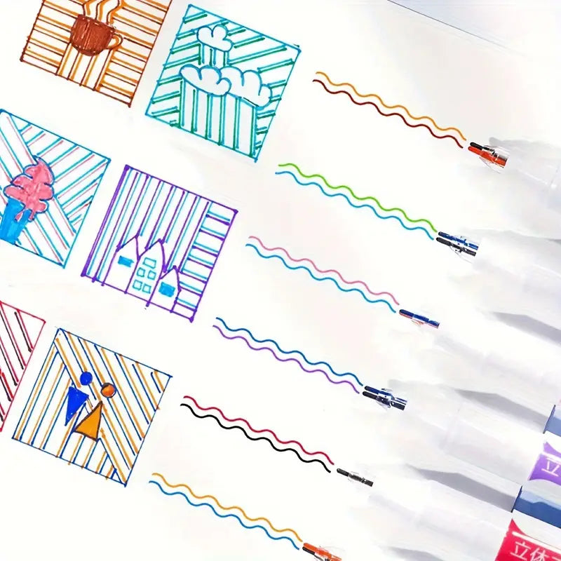 3D Double Line Pen