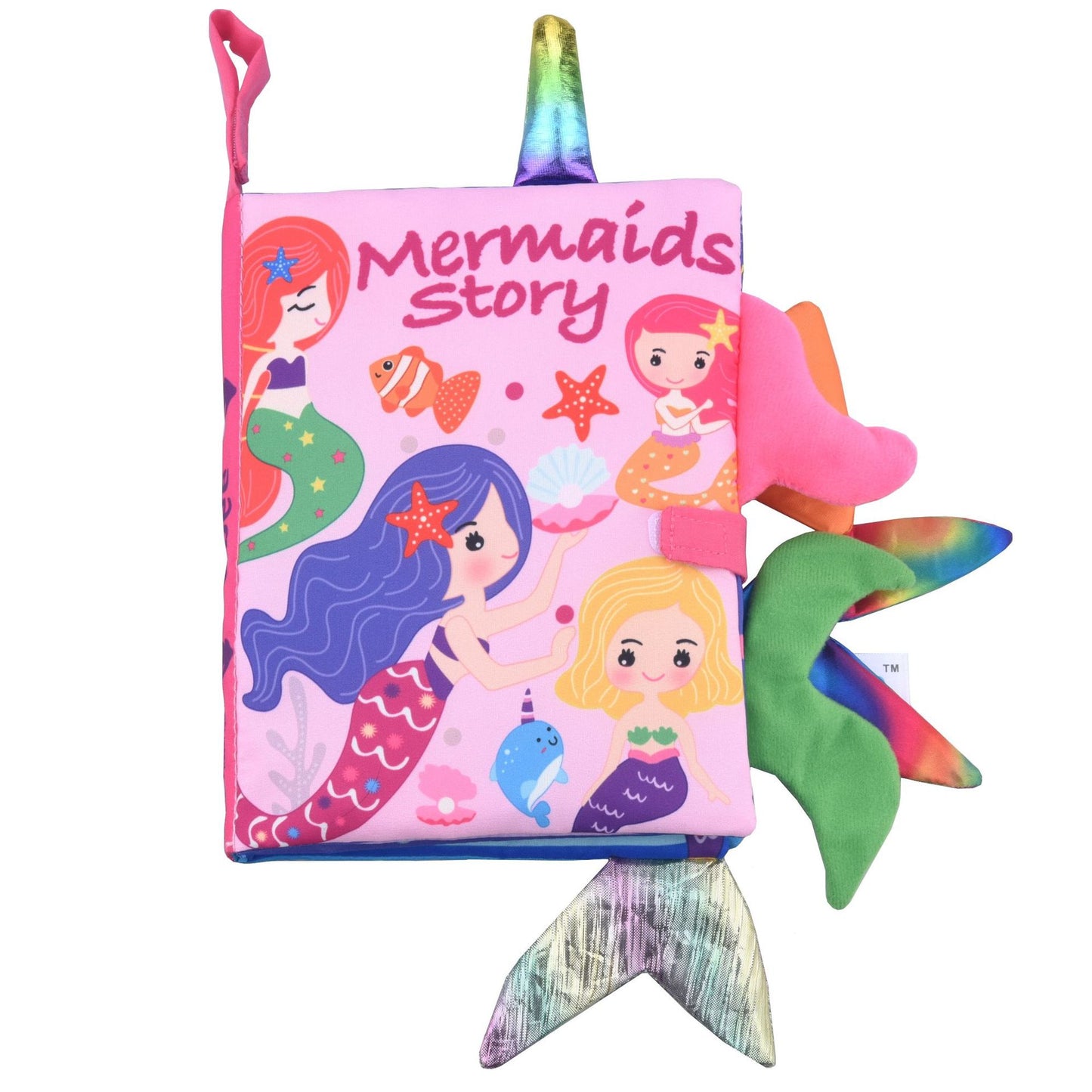 Sensory Animal Soft Cloth Book For Kids