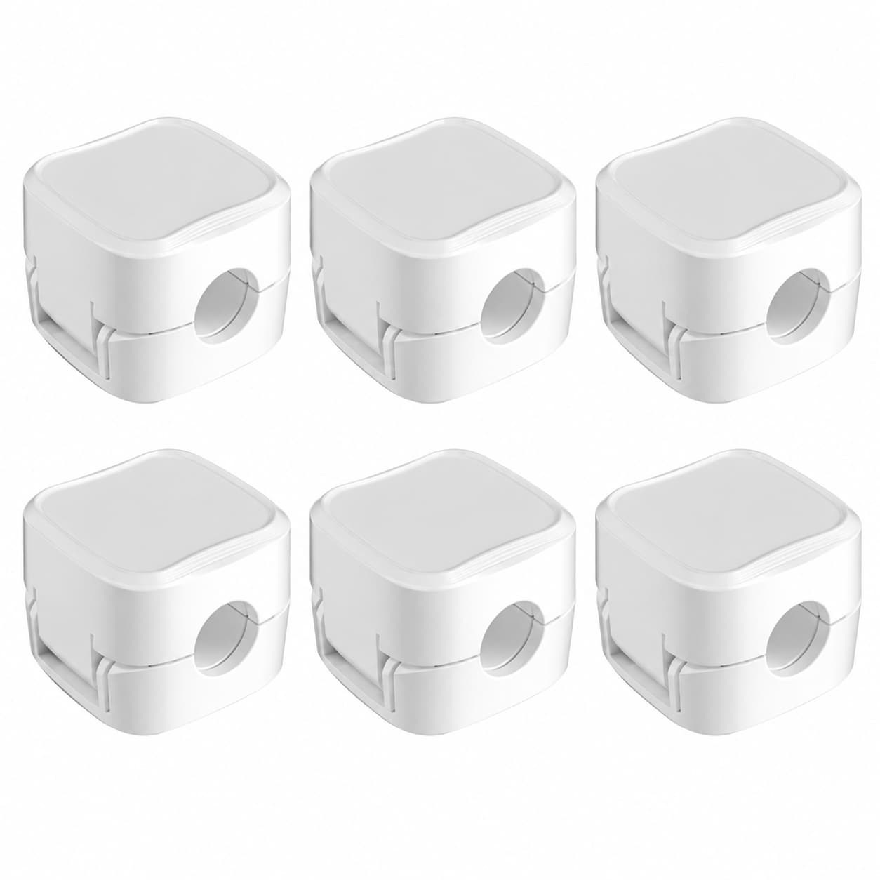 🧲 6PCS Magnetic Cable Organizer – Keep Every Cable in Place!
