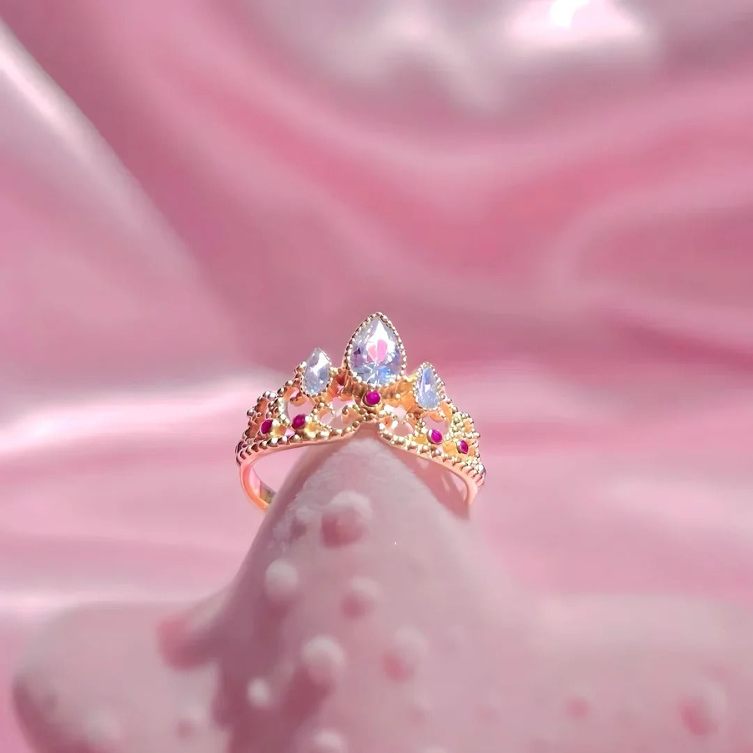 Rapunzel Adjustable Crown Ring