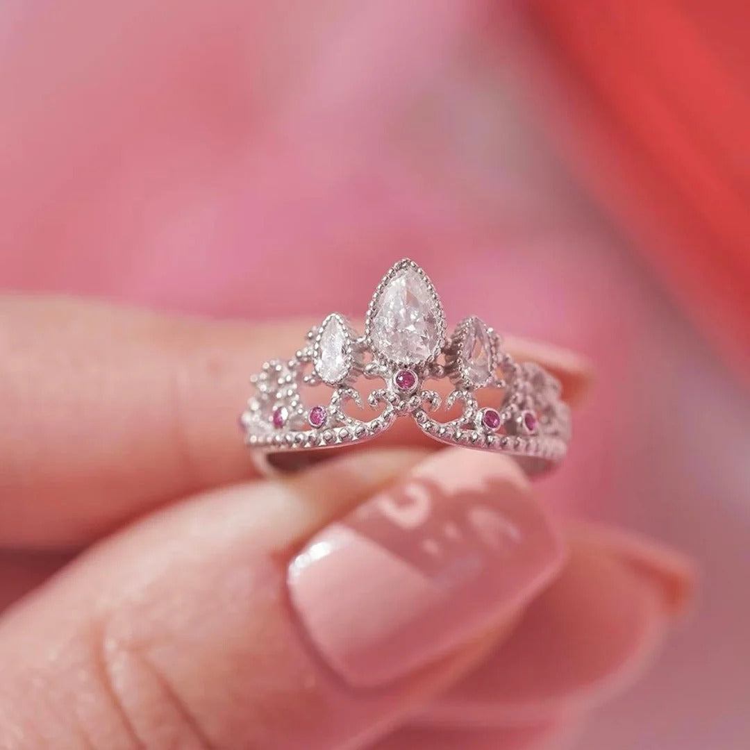 Rapunzel Adjustable Crown Ring