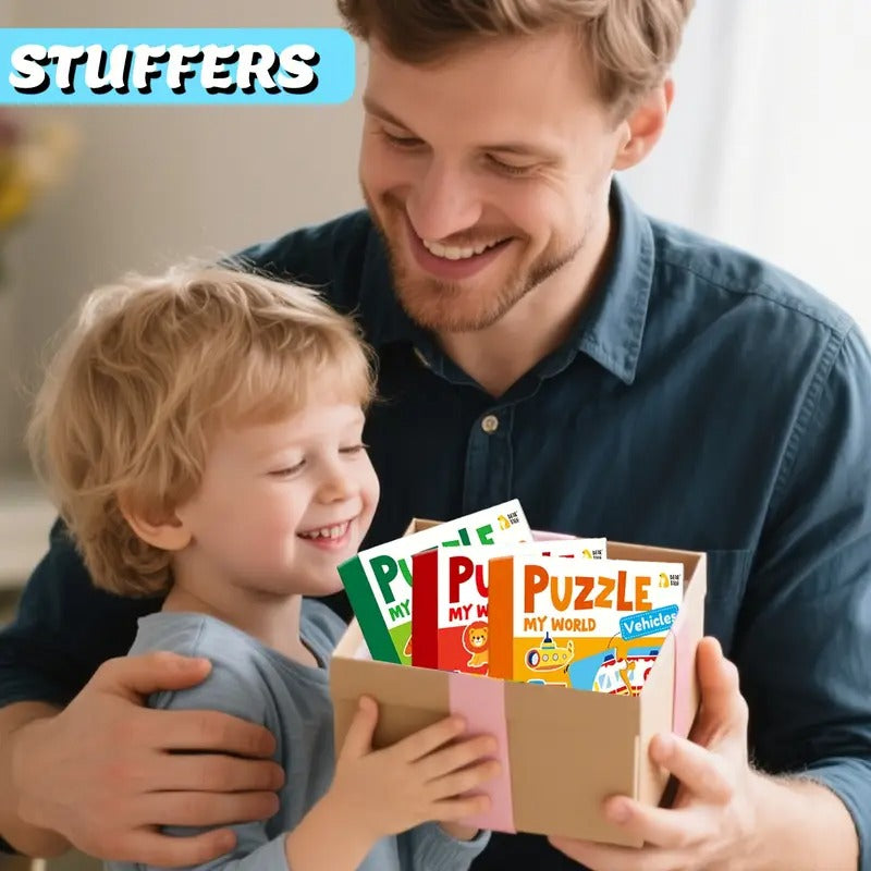 Matching Puzzle Cards for Children's Educational Fun