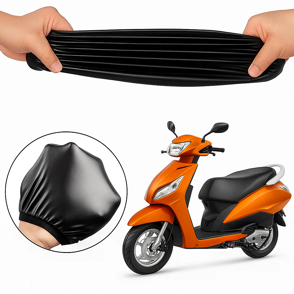 Elastic Leather Motorcycle Seat Protector,Universal style