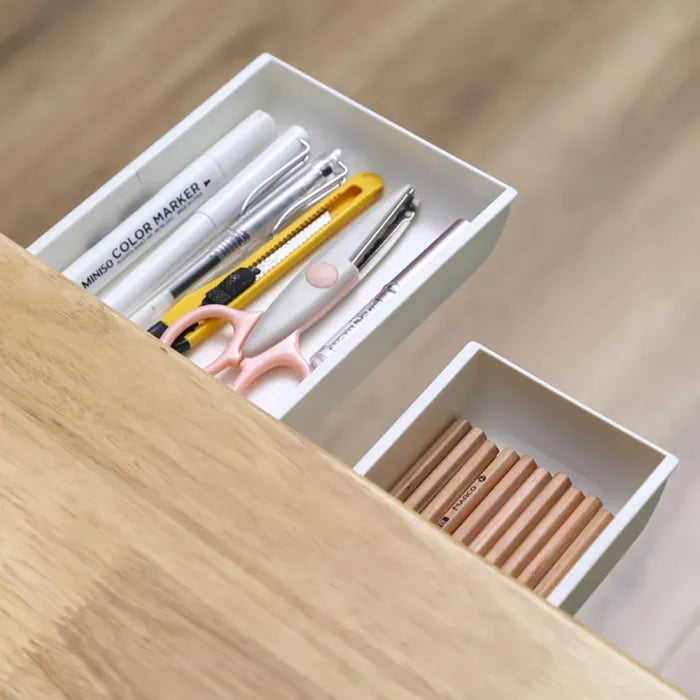 Desk Organizers Storage Drawer Self-adhesive Storage Box Office Stationery Tools Organizers