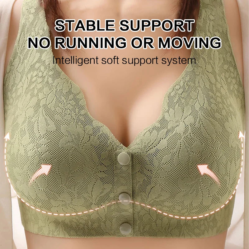Ice Silk Lightweight Front-Closure Bra