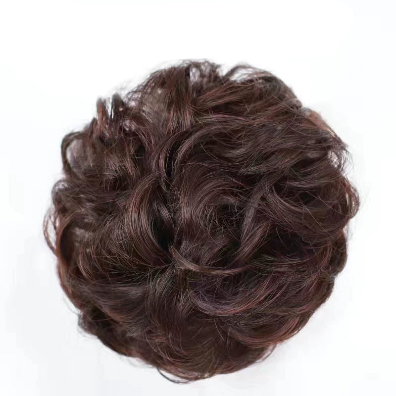 ক্ল ক্লিপ মেসি বান হেয়ারপিস – ফ্লফি ফ্লাওয়ার বান উইগ