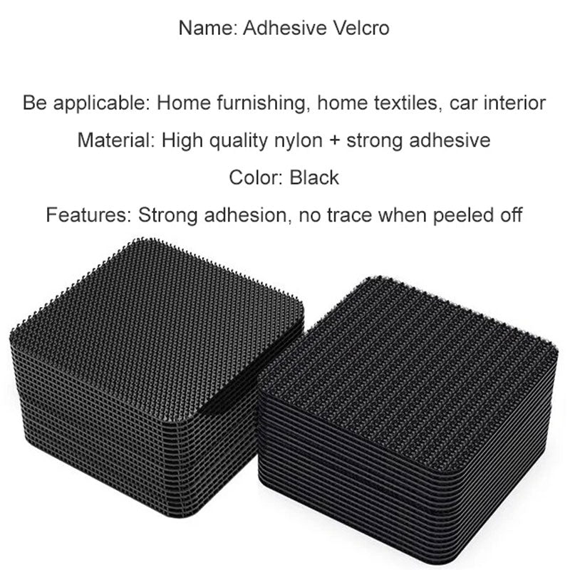 Invisible fixing sticker, double-sided adhesive Velcro