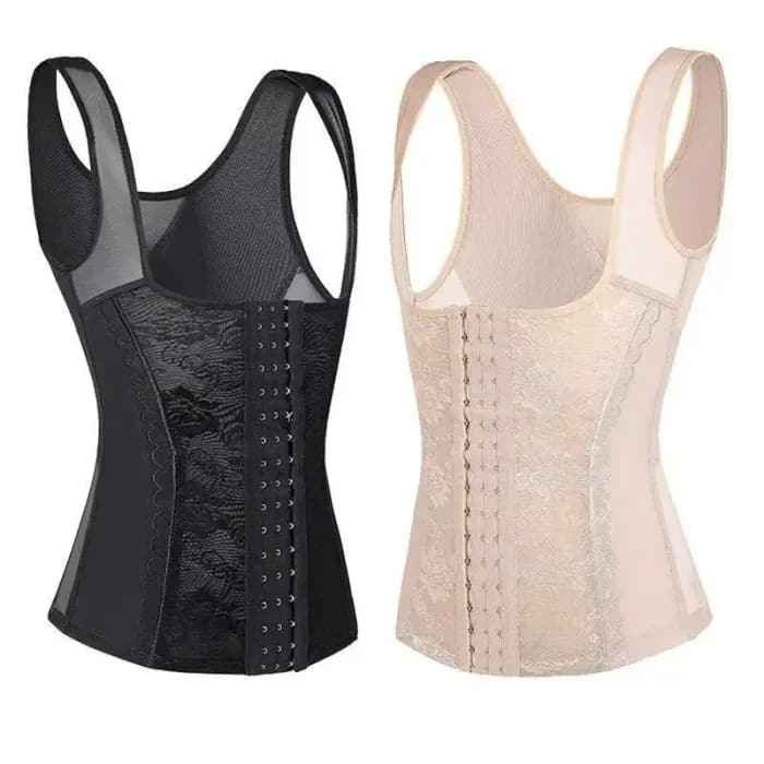 Women's Waist Trainer Vest|3-Row Hooks, Breathable & Tummy Control