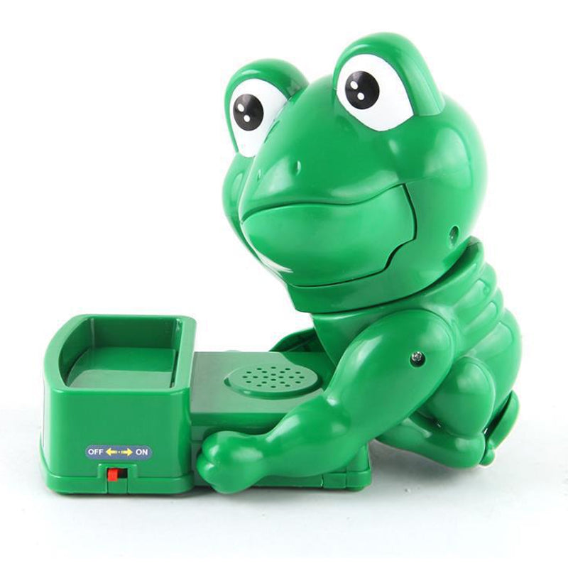 Creative Prank Interactive Frog Toy | Funny Trick Novelty Gift