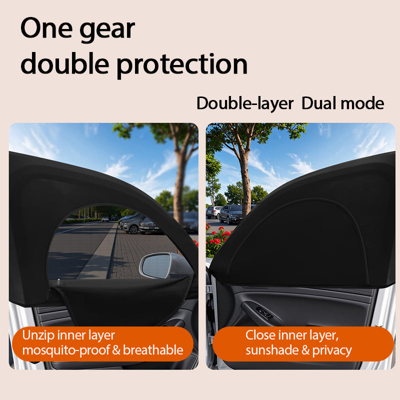 Car Sun Shade Curtain – UV Protection, Heat Insulation & Privacy, Mosquito Net for Windows