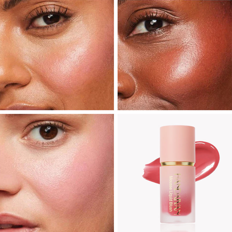 Plumping Liquid Blush – Natural, Long-Lasting, Waterproof & Non-Fading Blush Stick