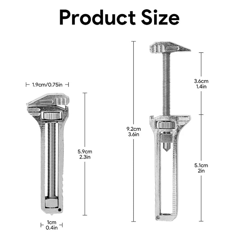 Multifunctional Knife Bottle Opener Measuring Wrench Tool
